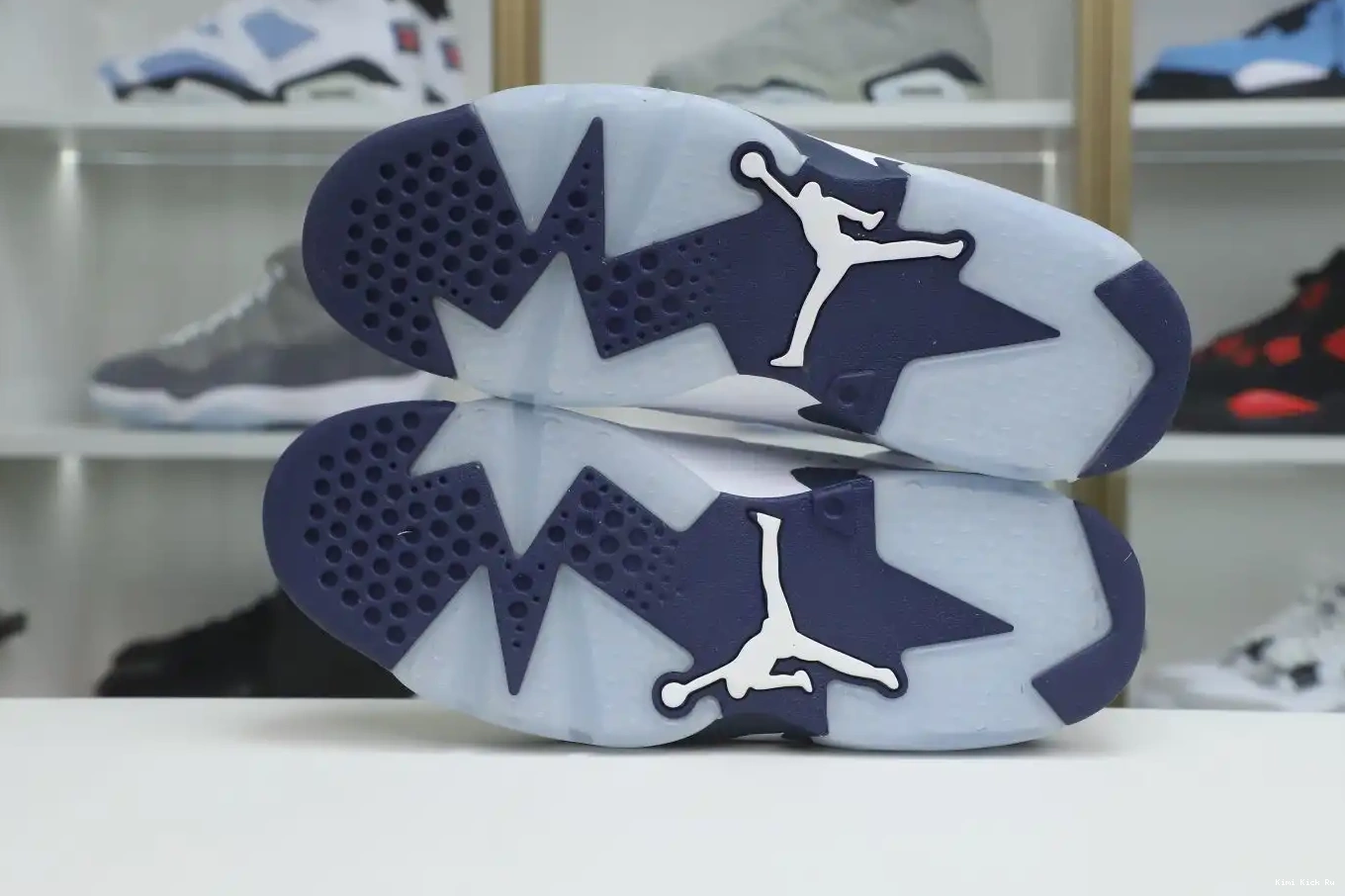 AIR 6 JORDAN MIDNIGHT Kimikick NAVY 0325